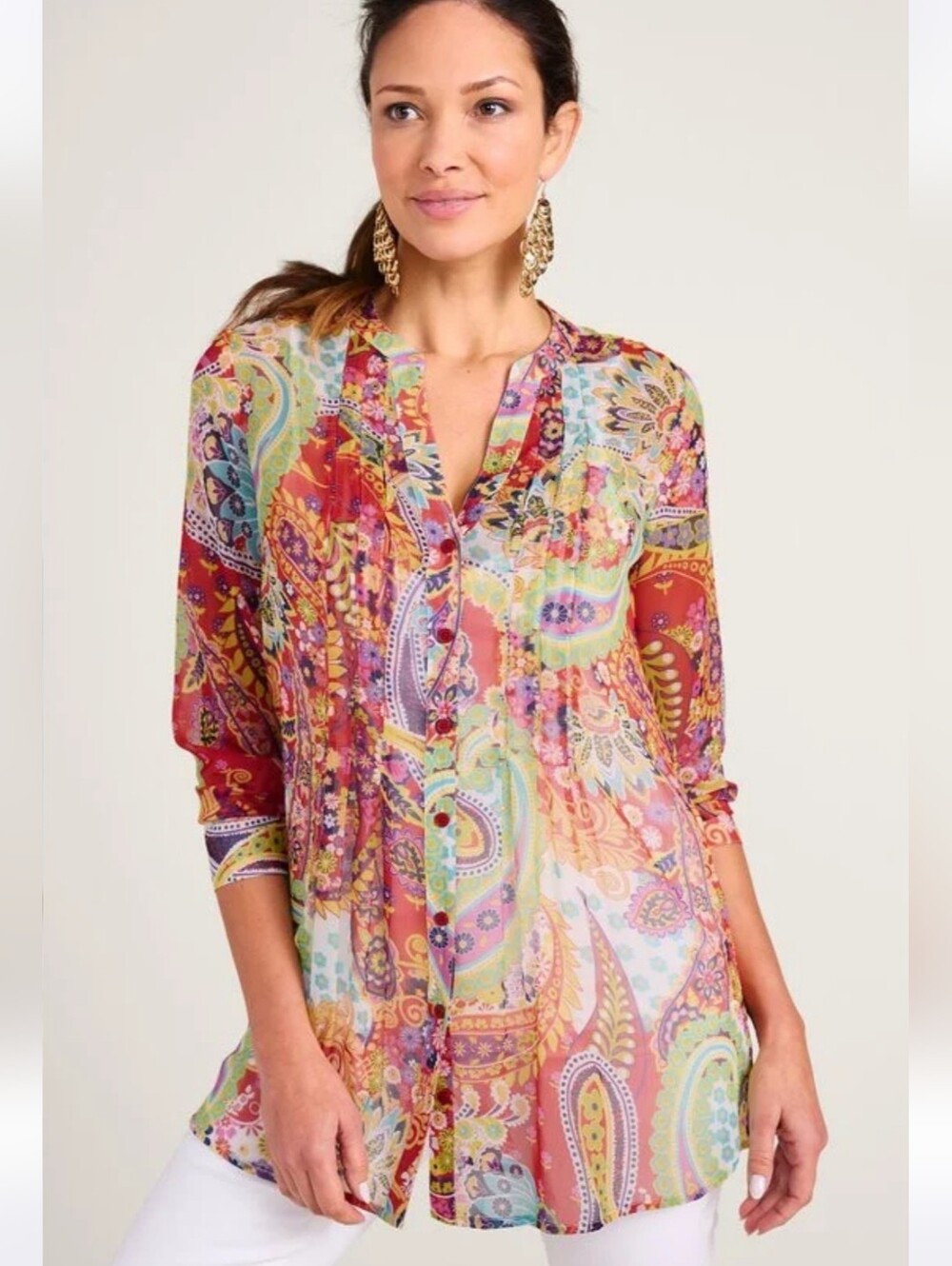 Soft Surroundings NWOTs Paisley Park Tunic